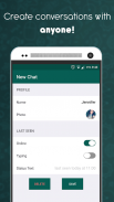 Fake Chat Maker - WhatsMessage screenshot 1