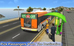 cực kỳ lộn với sóng dữ bus sim screenshot 2