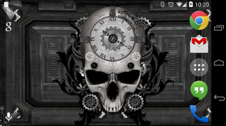 Steampunk Clock Live Wallpaper screenshot 8