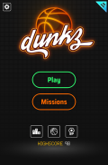 Dunkz - Shoot hoops & slam dunk screenshot 18