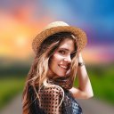 Blur Background Photo editor Icon