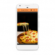 Burger & Pizza Wallpapers screenshot 1