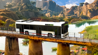 Hill Bus Driving Simulator : Impossible Bus Tracks screenshot 1