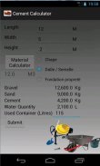 Cement and concrete dosing screenshot 3