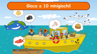 Dolci Gattini: Giochi Mare! Cartoni per Bambini screenshot 9