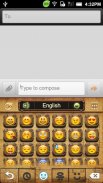 GO Keyboard Steam Punk theme screenshot 3