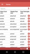 English Verbs: Regular and Irregular screenshot 2