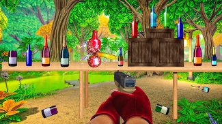 Tirador de botellas-Último juego de disparos en bo screenshot 0