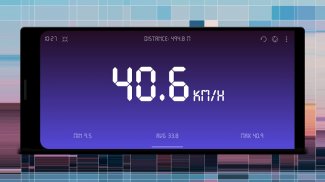 GPS Speedometer, Distance Meter screenshot 1