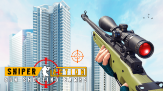 Sniper 3D Gun Shooting Offline screenshot 0