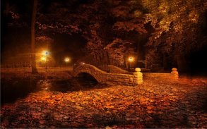 Autumn Twinkle Lights live wallpaper screenshot 6