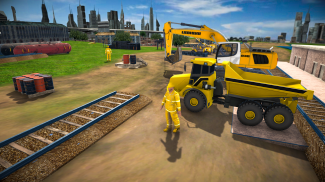 City Train Track Construction - Builder Games screenshot 1