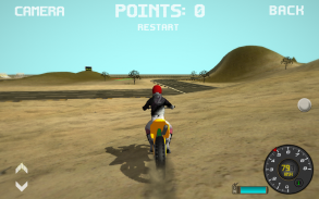 موتوكروس الدراجات النارية محاك screenshot 1