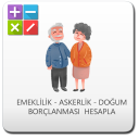 Emeklilik Hesaplama  SSK Bağkur Engelli Yaş Haddi Icon