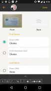 Card Scanner - business cards screenshot 1