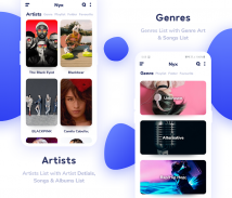 Nyx Musique et MP3 hors ligne screenshot 5