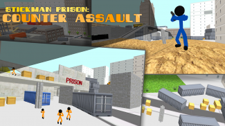 Stickman Prison: Counter Assault screenshot 0