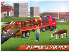 مزرعة الحيوانات شاحنة النقل screenshot 12