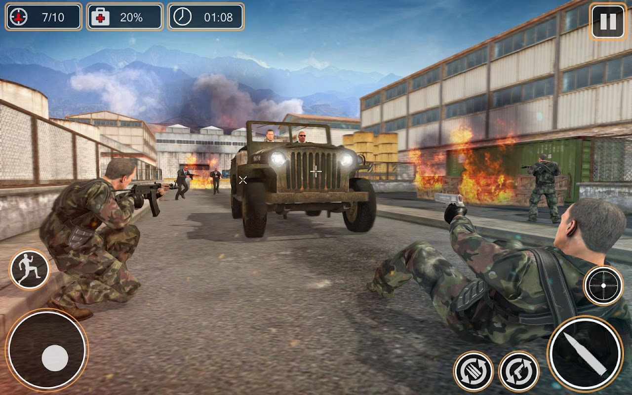 FPS War Modern Combat Action Game Ver. 1.2 MOD APK