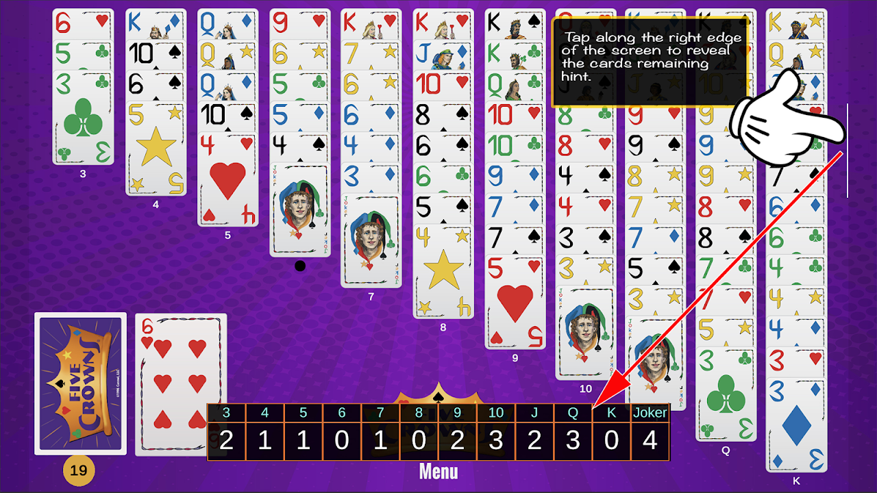 Five Crowns Solitaire 1.5 Free Download