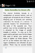 Breast Lift Home Remedies screenshot 2
