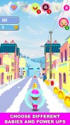 Baby Snow Run - Trò Chơi Chạy screenshot 1