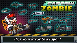 Captain Zombie: Biệt đội anh hùng bắn súng screenshot 0