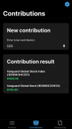 Investment Calculator - Rebalances & Contributions screenshot 2