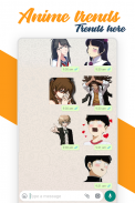 Anime Stickers for WhatsApp - (WAStickerApps) screenshot 2