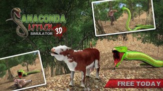 أناكوندا هجوم محاكاة 3D screenshot 3