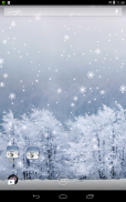 Snowman Live Wallpaper screenshot 4