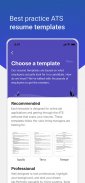 Resume Builder: PDF Resume App screenshot 2