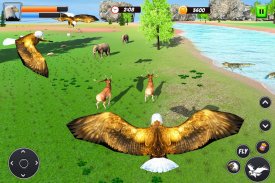 Eagle Simulator: Flying Bird Family Games screenshot 16