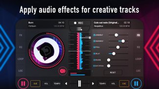 X Djing: Virtual DJ studio & B screenshot 1