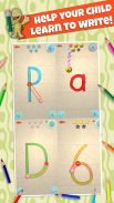 LetraKid: Buchstaben Schreibspiel. Alphabet-Spiele screenshot 2