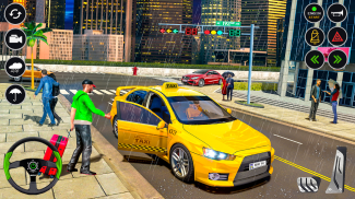 US Taxi Car Driving Simulator screenshot 5