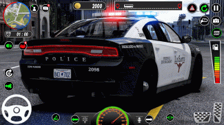 obstáculo polícia carro estacionamento curso screenshot 3