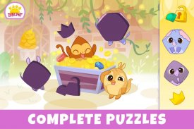Learning Games for Toddler - Bibi.Pet Jungle screenshot 12