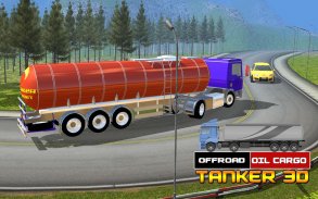 Off Road Dầu Cargo Tanker 3d screenshot 2