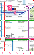 Osaka Rail Map screenshot 2