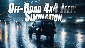 Off-Road 4x4 Jeep: Simulation screenshot 1