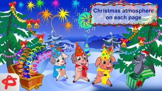 Three Little Pigs Xmas Story screenshot 1