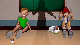 Scary Evil Teacher Prank Game screenshot 3