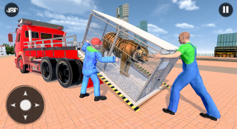 Animal air Cargo Truck Game screenshot 0