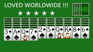 Spider Solitaire: Large Cards! screenshot 0