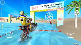 Surfing Dirt Bike Racing screenshot 1