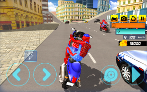 Superhero Stunt Bike Simulator screenshot 2