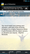 Law of Attraction Quotes &Tips screenshot 0