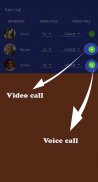 Fake Call Prank - Lelucon Panggilan Palsu screenshot 1