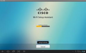 Cisco Network Setup Assistant screenshot 1